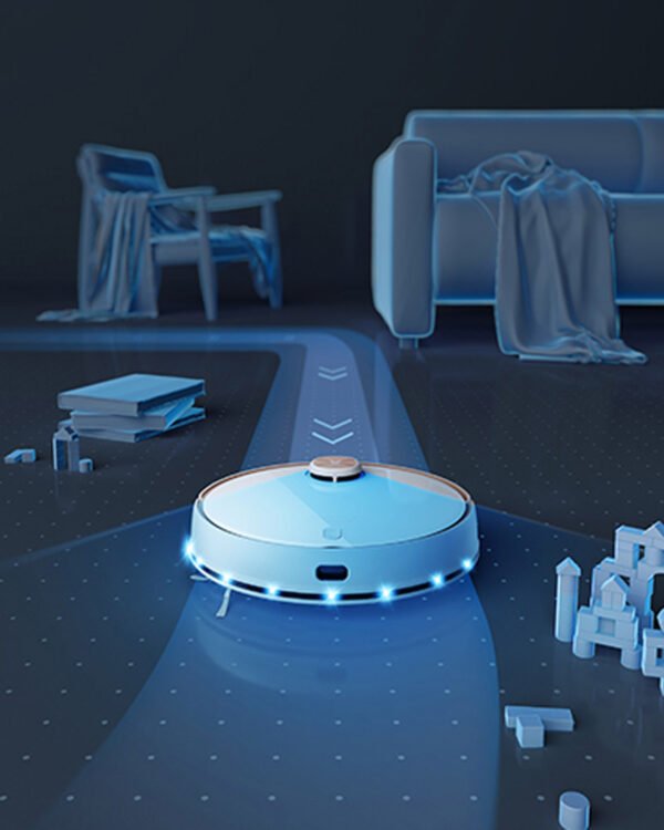 xiaomi viomi alpha 3 wit robotstofzuiger navigatie