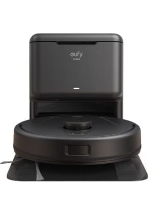 eufy l60 hybrid ses zwart robotstofzuiger voorkant