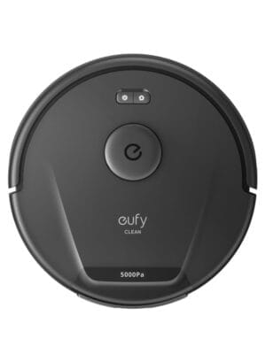 eufy l60 hybrid zwart robotstofzuiger bovenkant