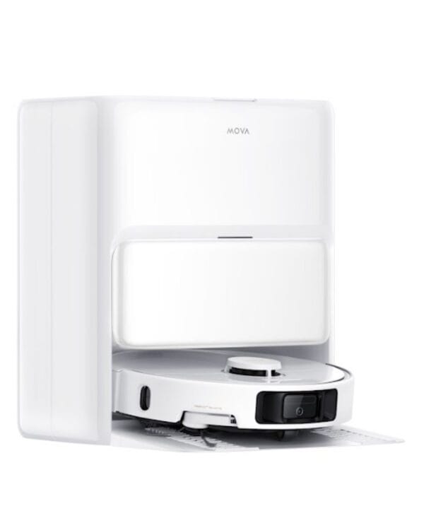 mova p50 ultra wit robotstofzuiger zijkant