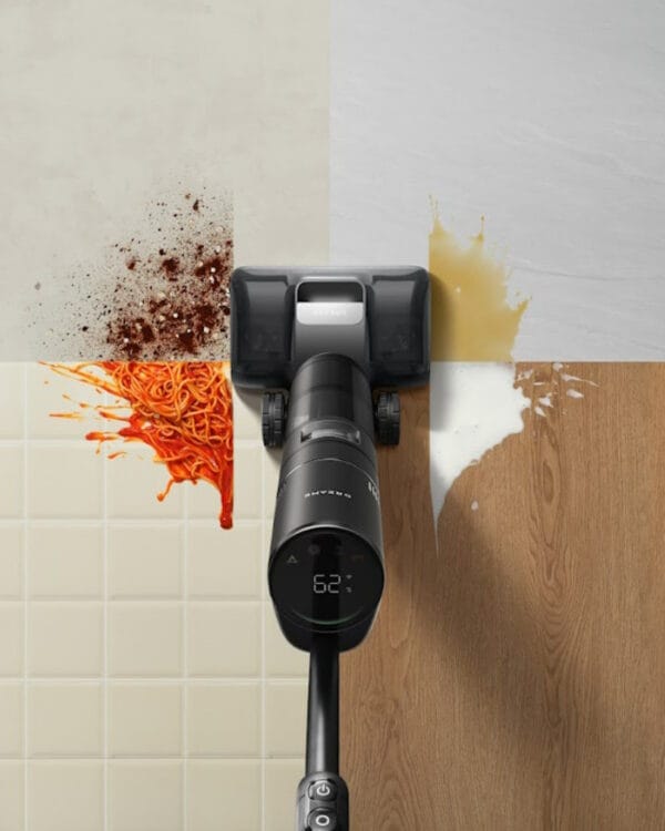 dreame h15 pro zwart dweilstofzuiger impressie2