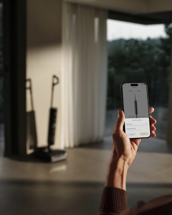 dreame h15 pro zwart dweilstofzuiger impressie5