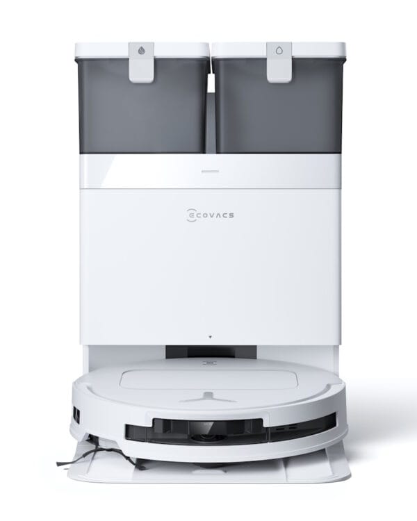 ecovacs t50 omni wit robotstofzuiger voorkant