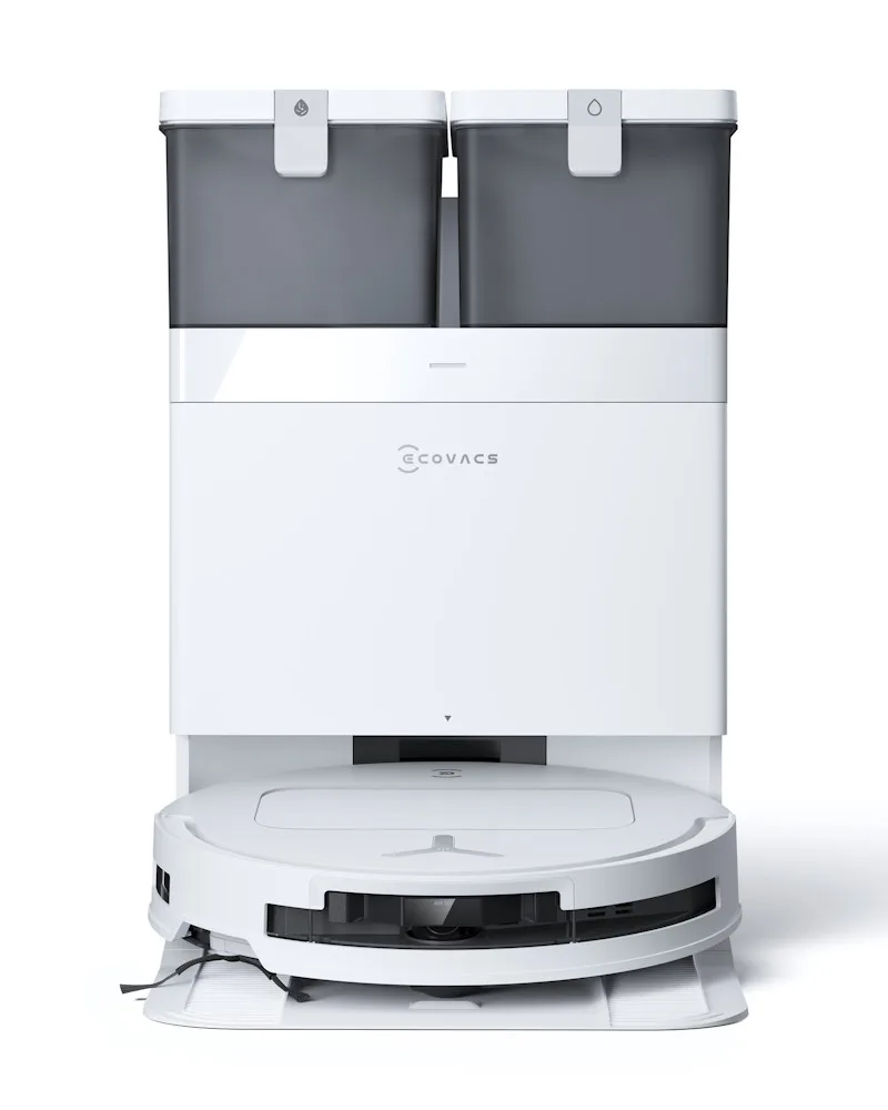 ecovacs t50 omni wit robotstofzuiger voorkant