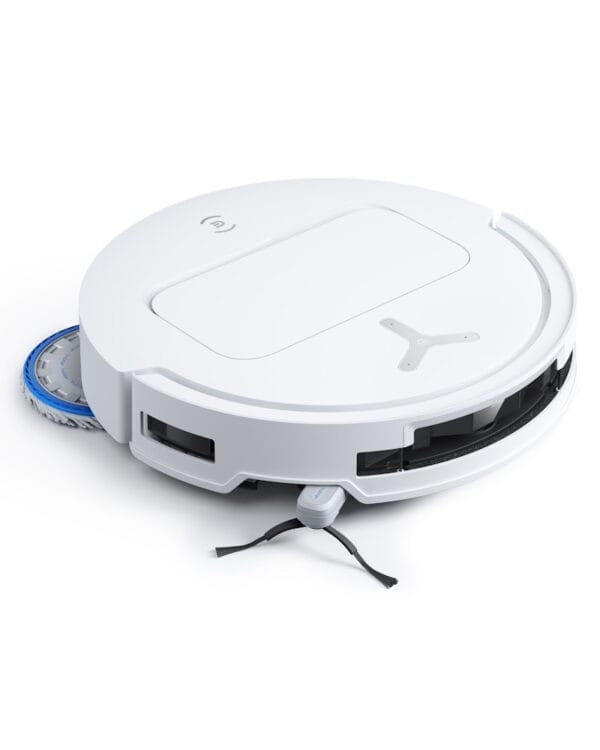 ecovacs t50 omni wit robotstofzuiger zijkant robot