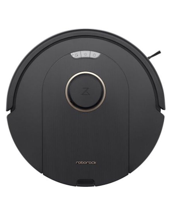 roborock q5 pro plus zwart robotstofzuiger bovenkant robot