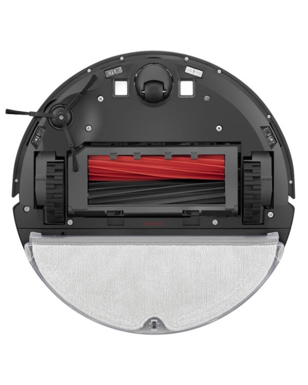 roborock q5 pro plus zwart robotstofzuiger onderkant robot
