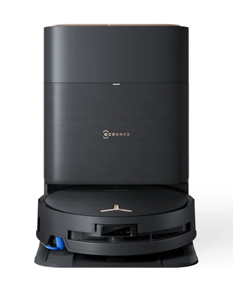 ecovacs x9 pro omni zwart robotstofzuiger voorkant