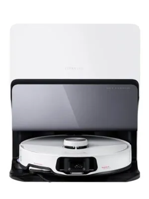 roborock s8 maxv ultra-wit robotstofzuiger voorkant