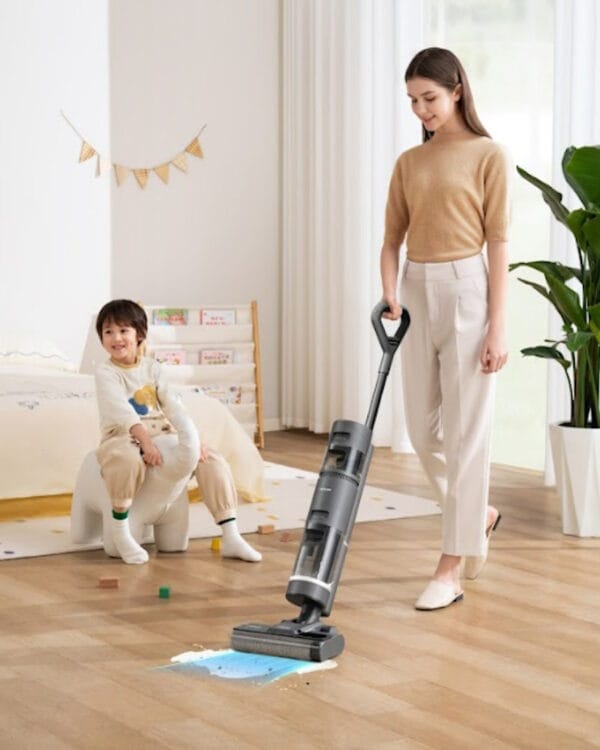 dreame h11 core zwart wet and dry dweilstofzuiger impressie