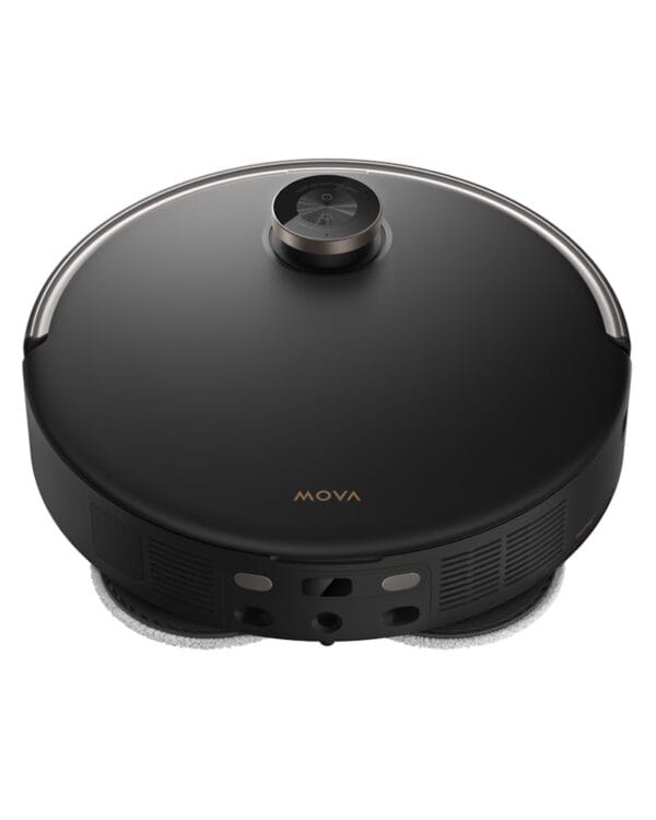 mova v50 ultra complete zwart robotstofzuiger achterkant robot