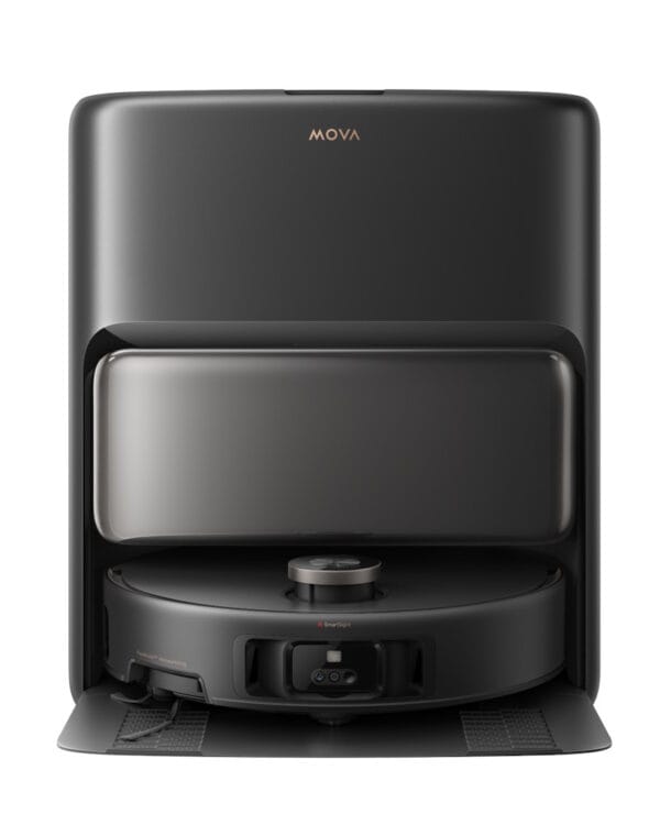 mova v50 ultra complete zwart robotstofzuiger voorkant