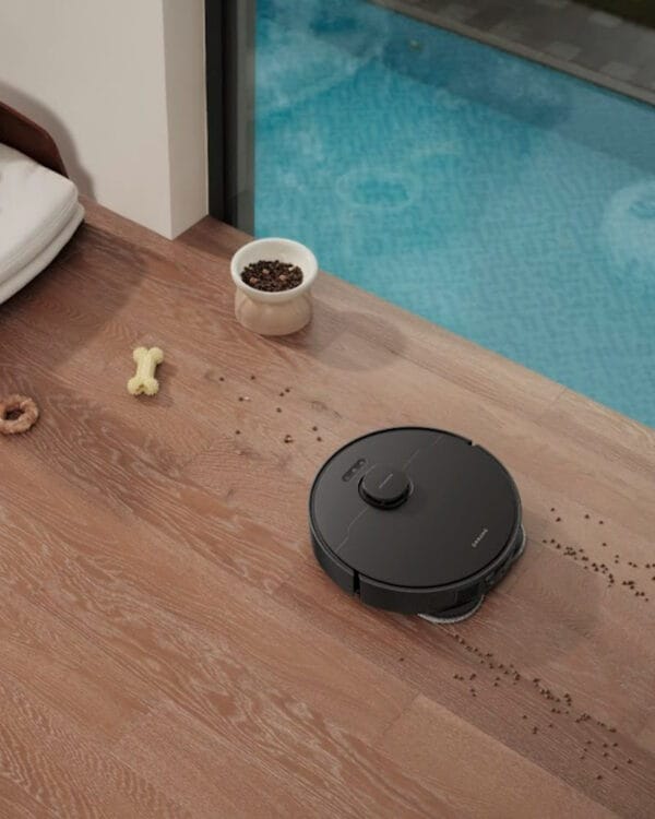 dreame l40 ultra ae zwart robotstofzuiger impressie
