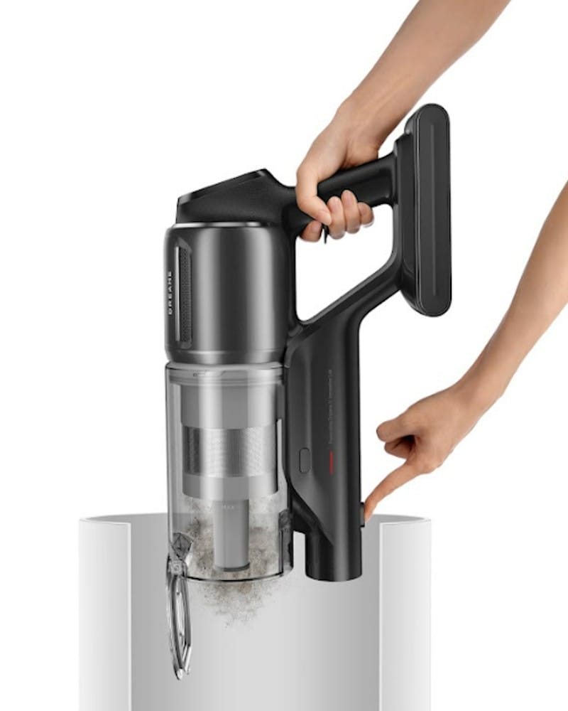 dreame z10 grijs steelstofzuiger impressie5