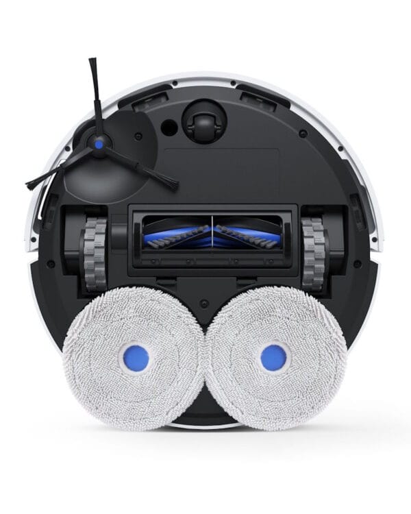 ecovacs deebot mini blauw robotstofzuiger onderkant robot