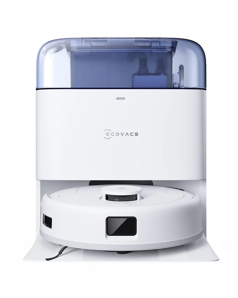 ecovacs deebot mini blauw robotstofzuiger voorkant