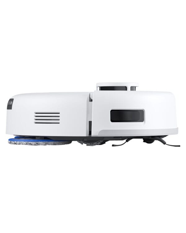 ecovacs mini blauw robotstofzuiger zijkant robot