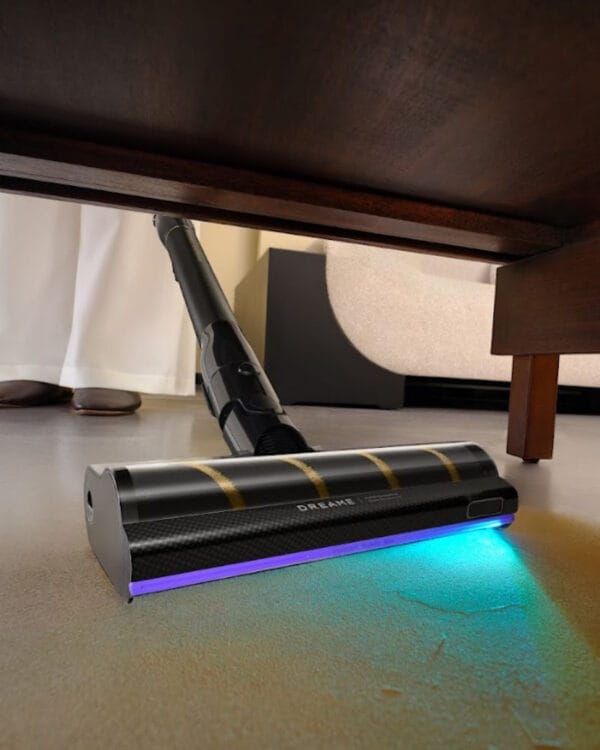 dreame v20 pro zwart steelstofzuiger verlichting