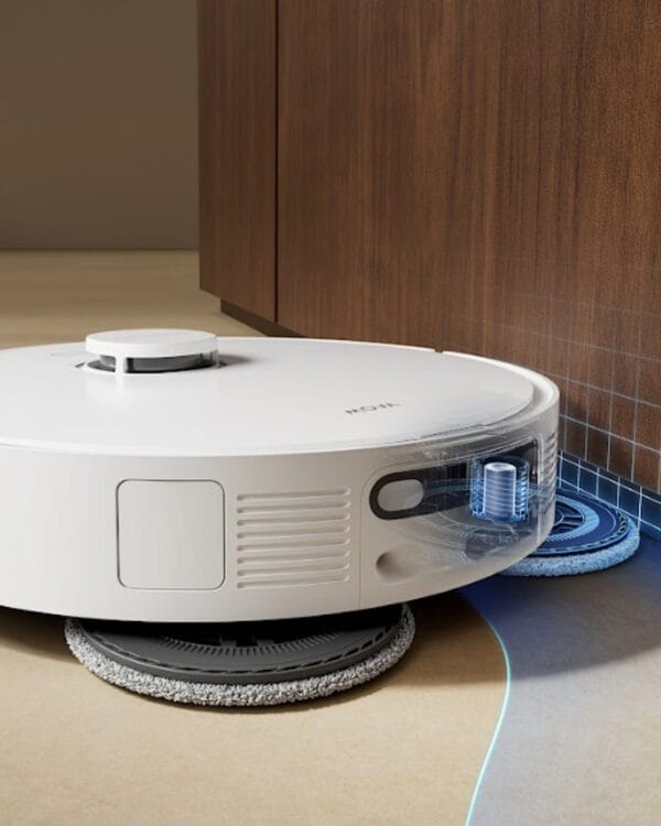 mova e40 ultra wit robotstofzuiger mopextend