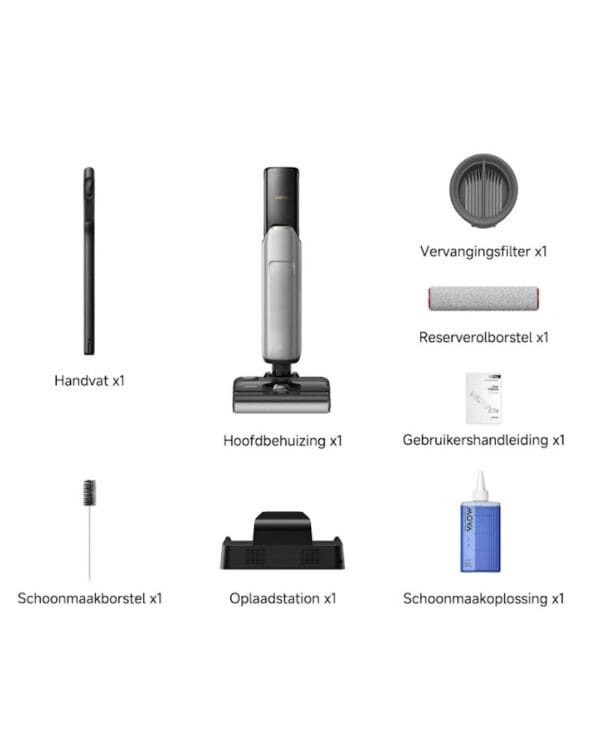 mova x4 plus wet and dry dweilstofzuiger inbegrepen