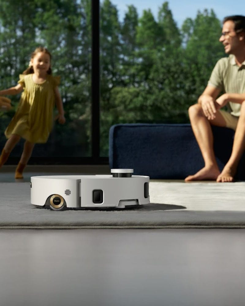 dreame aqua10 roller wit robotstofzuiger impressie