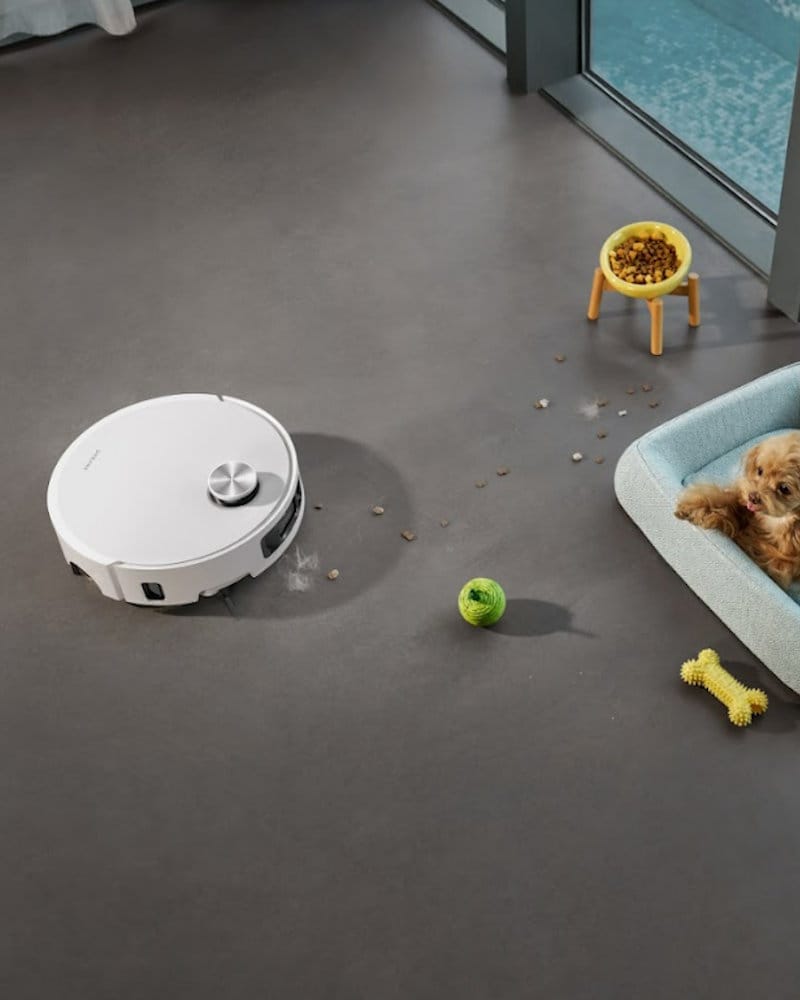 dreame aqua10 roller wit robotstofzuiger impressie2