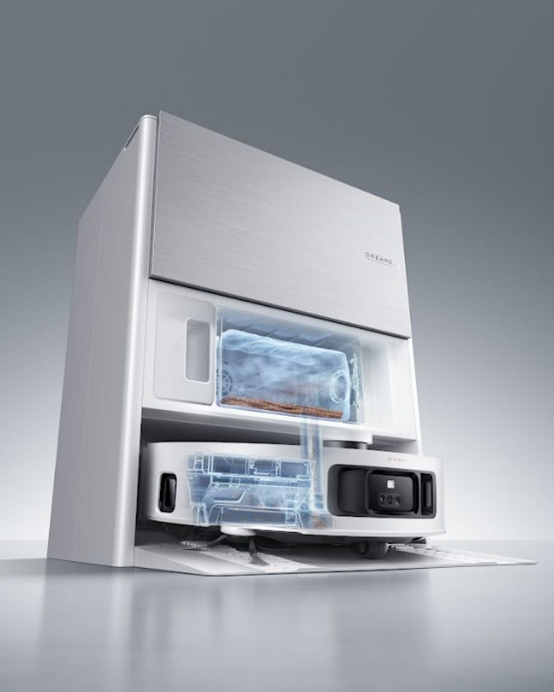 dreame aqua10 roller wit robotstofzuiger station1