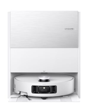 dreame aqua10 roller wit robotstofzuiger voorkant