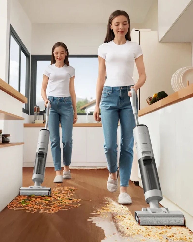 dreame g10 pro grijs wet and dry dweilstofzuiger impressie1