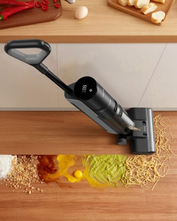 dreame g10 pro zwart wet and dry dweilstofzuiger impressie