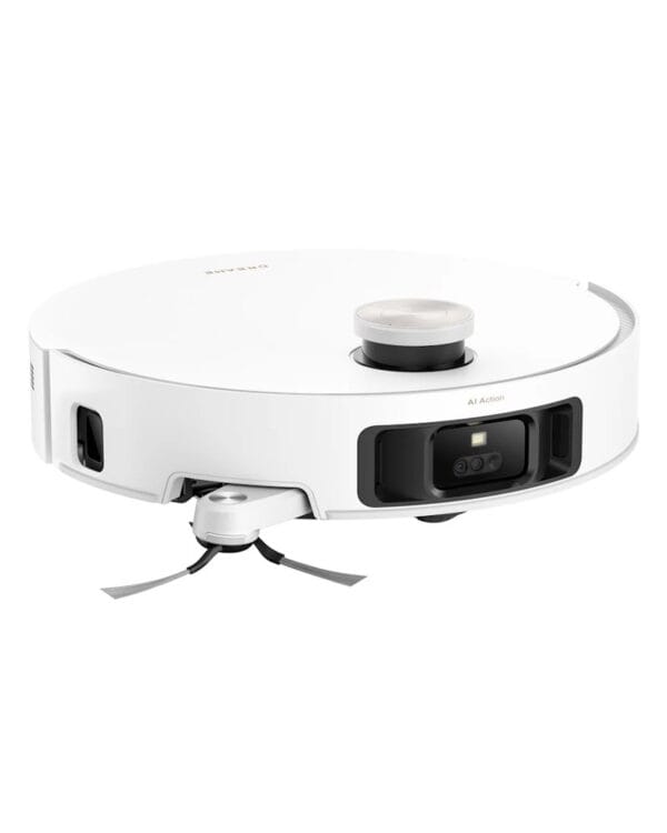 dreame matrix10 ultra wit robotstofzuiger zijkant robot
