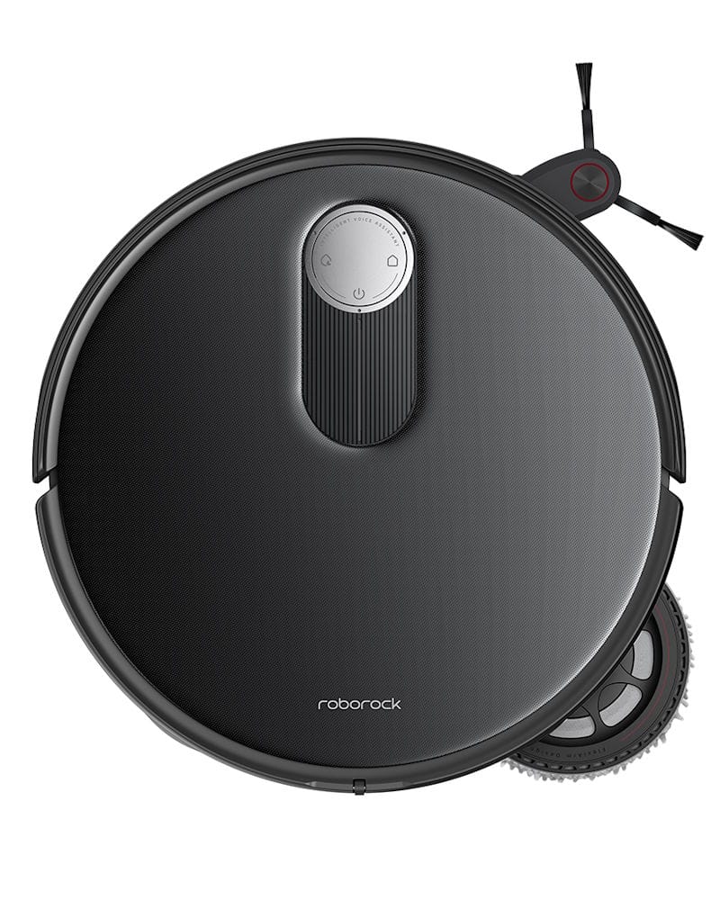 roborock qrevo slim zwart robotstofzuiger bovenkant robot