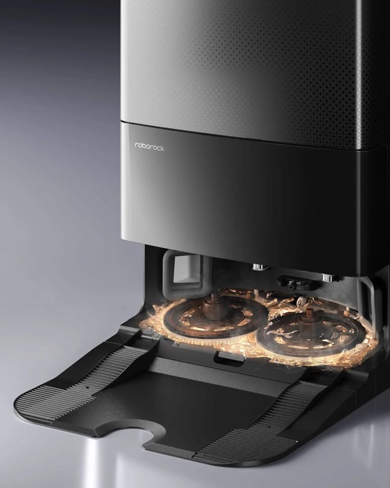 roborock qrevo slim zwart robotstofzuiger mopwash