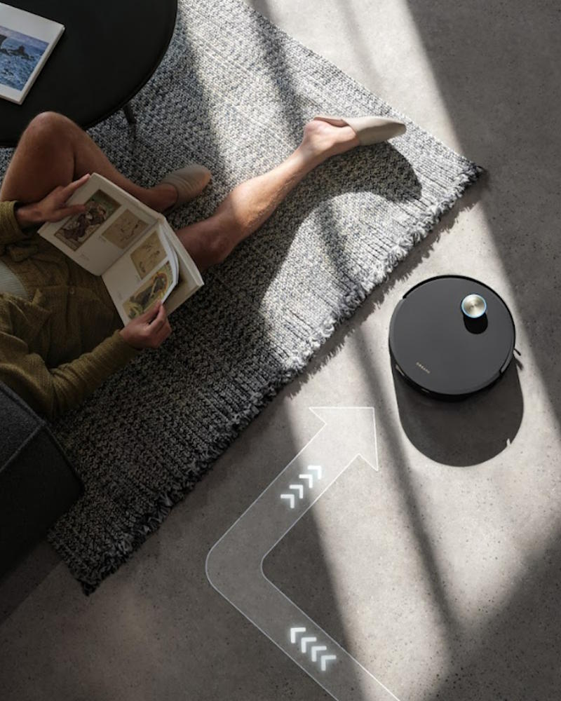 dreame aqua 10 ultra roller complete zwart robotstofzuiger impressie1