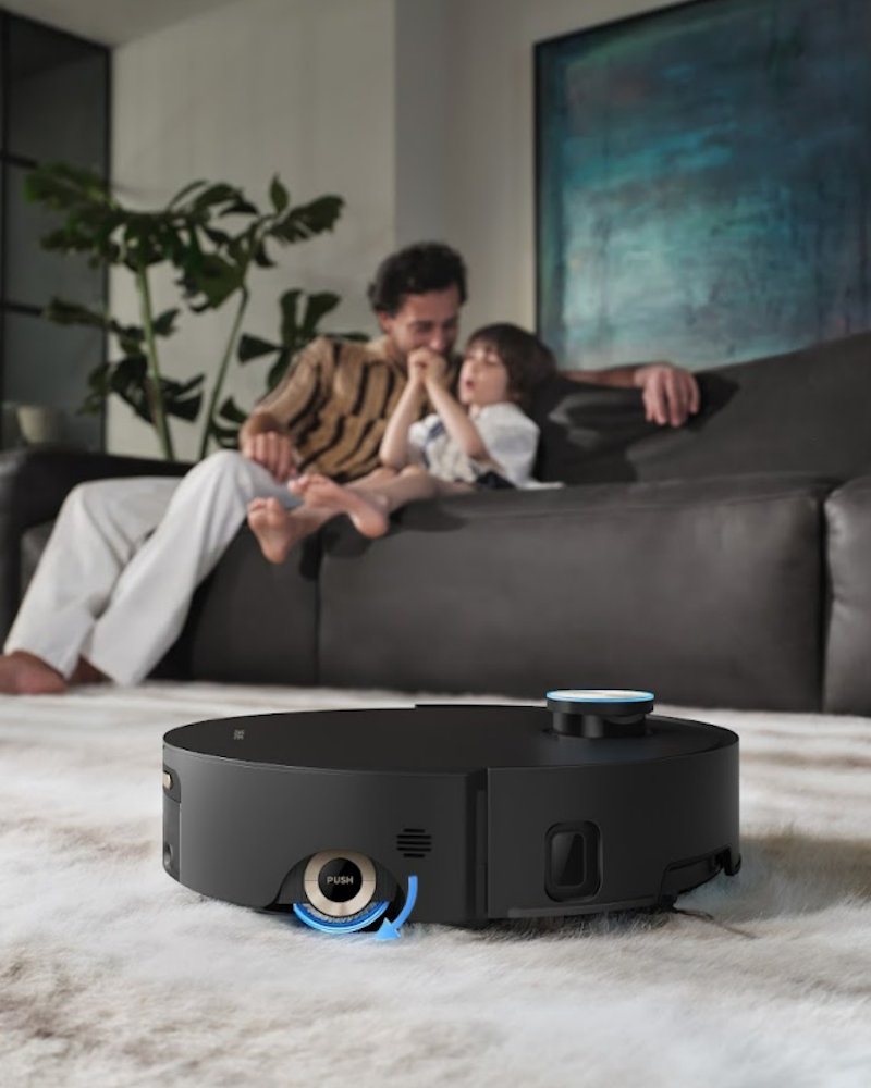 dreame aqua 10 ultra roller complete zwart robotstofzuiger impressie3