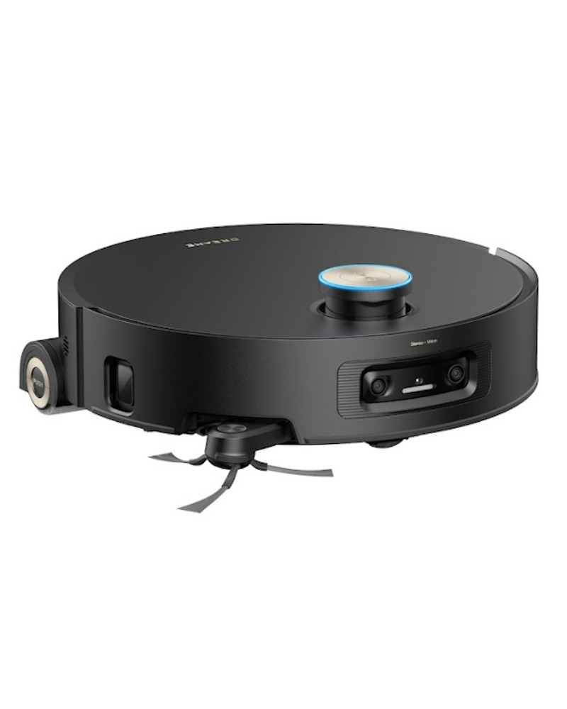 dreame aqua 10 ultra roller complete zwart robotstofzuiger voorkant robot