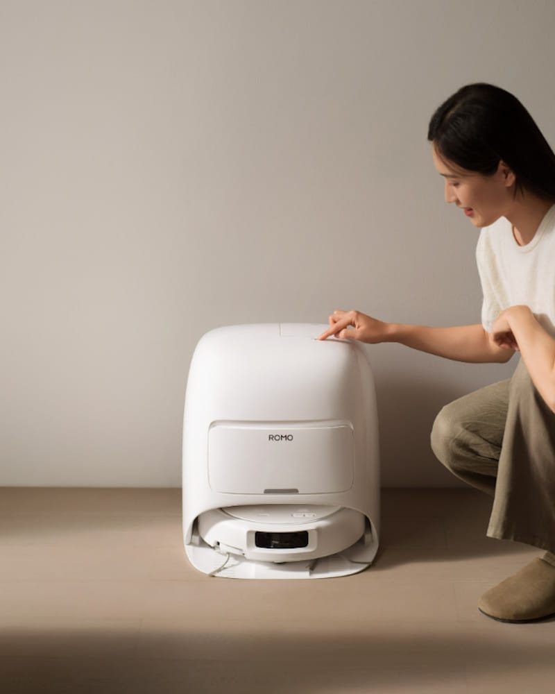 dji romo s wit robotstofzuiger impressie