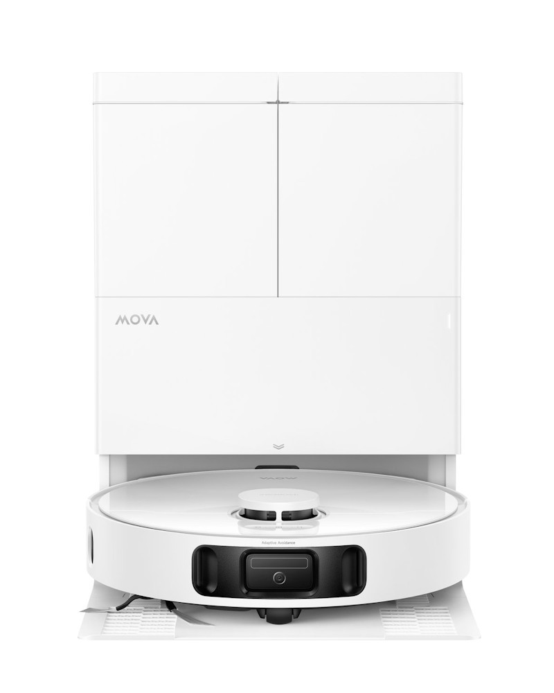 mova e50 ultra wit robotstofzuiger voorkant