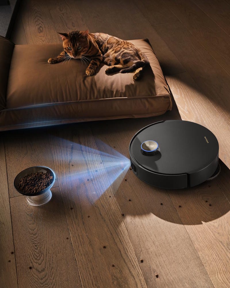 dreame x50 ultra complete-zwart robotstofzuiger impressie