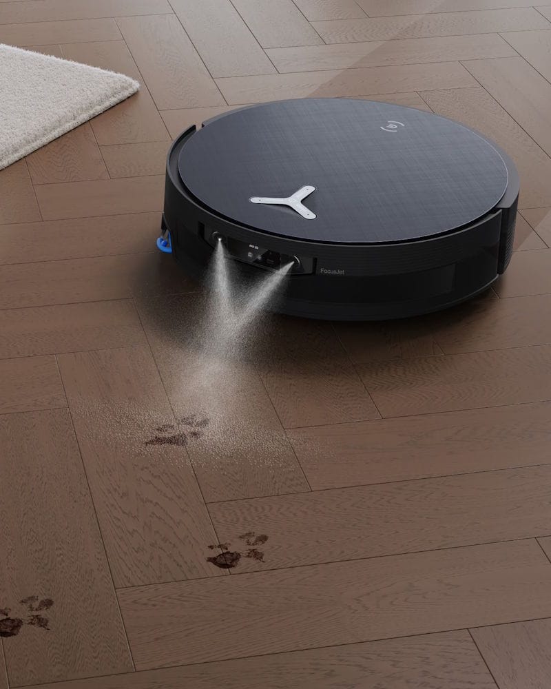 ecovacs x12 pro omni zwart robotstofzuiger impressie